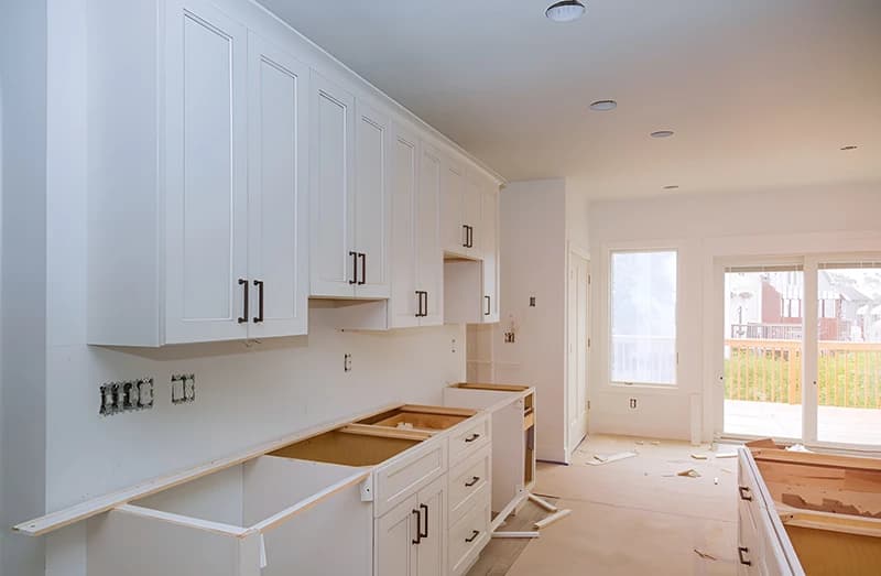 Original kitchen photo before visualisation